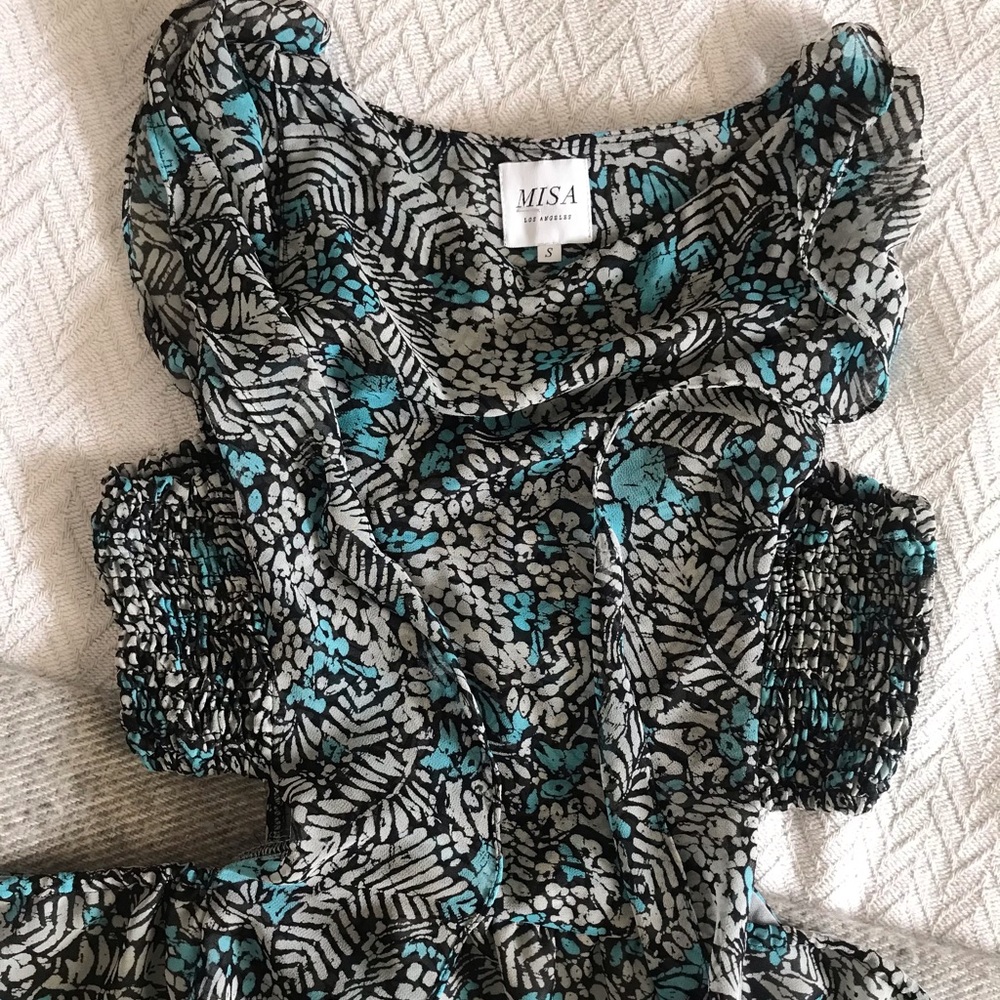 Misa Los Angeles maxi dress, size S.